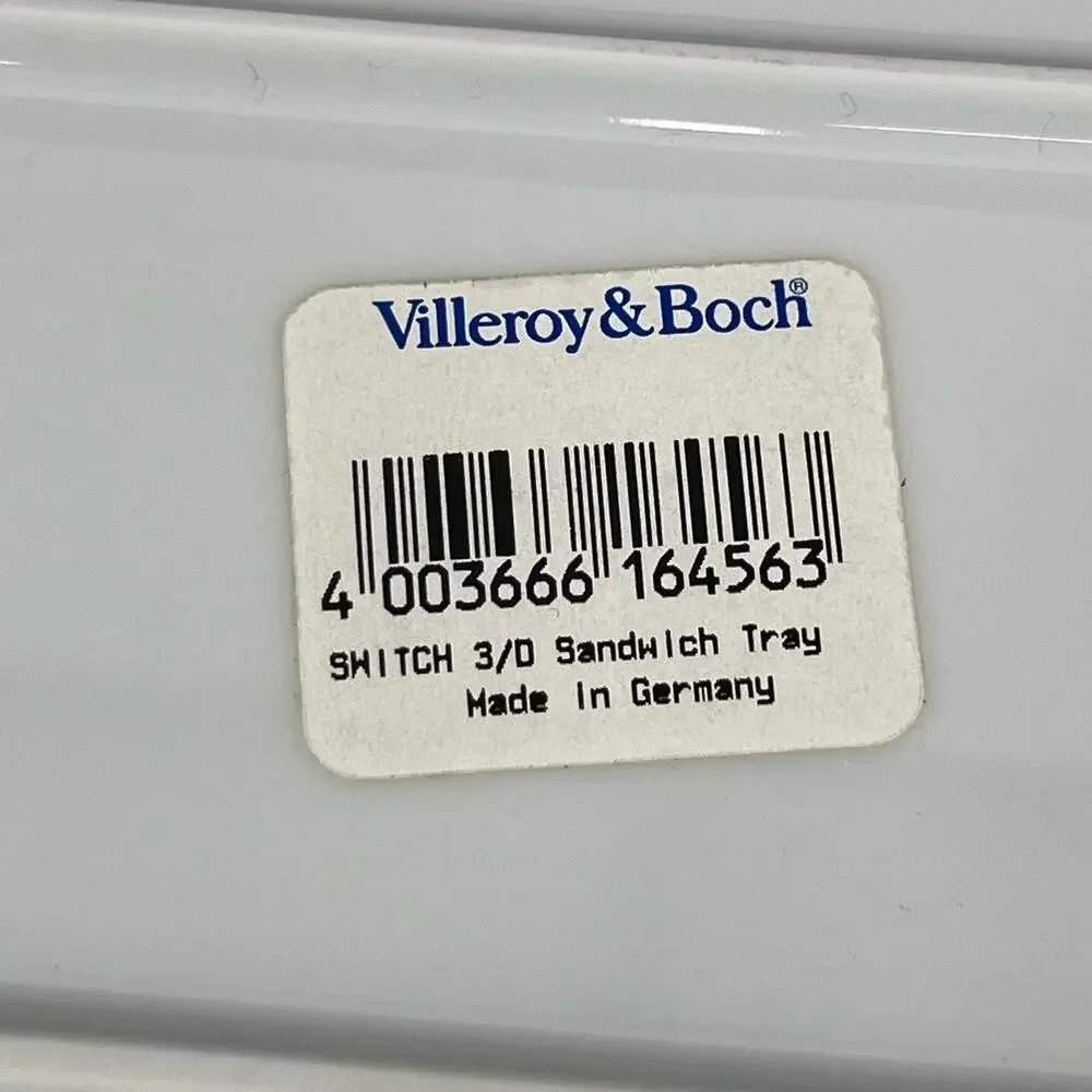 Villeroy & Boch  Switch 3 Castell desert sandwich tray serving dish